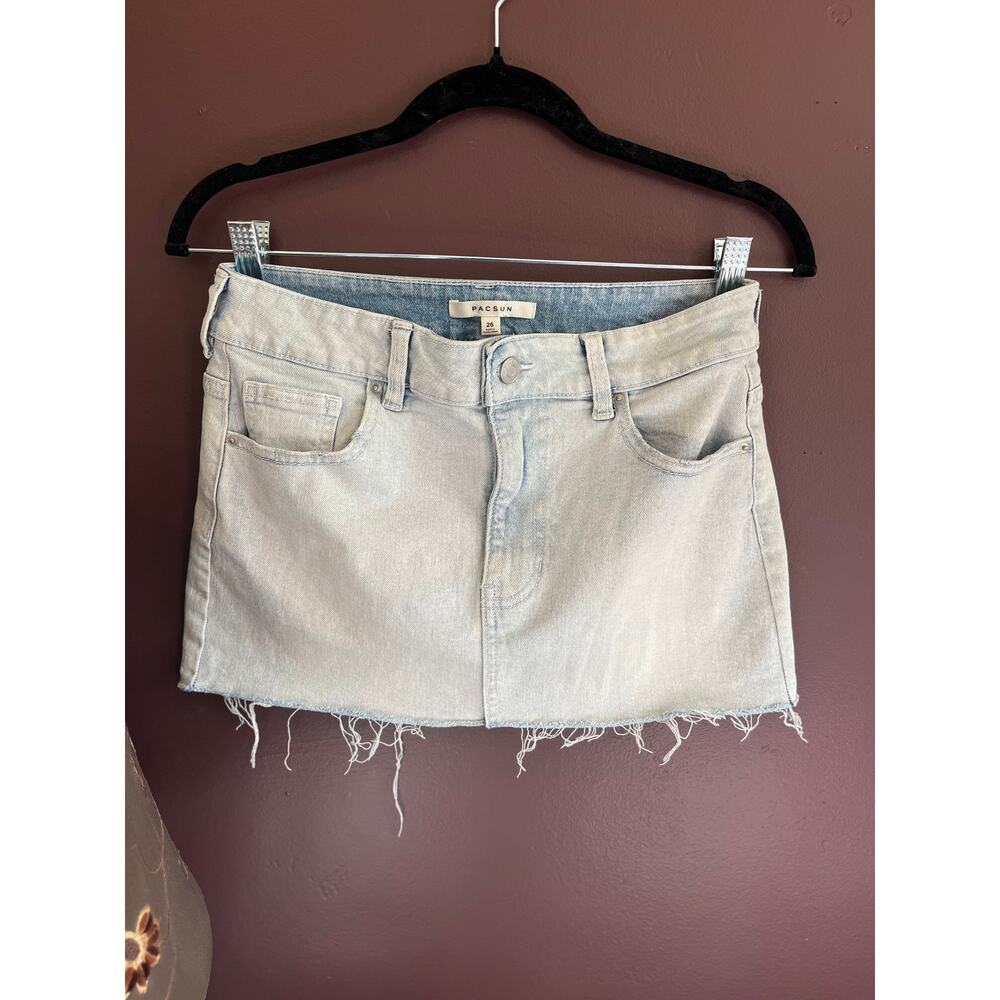 Pacsun New without tags Denim mini skirt